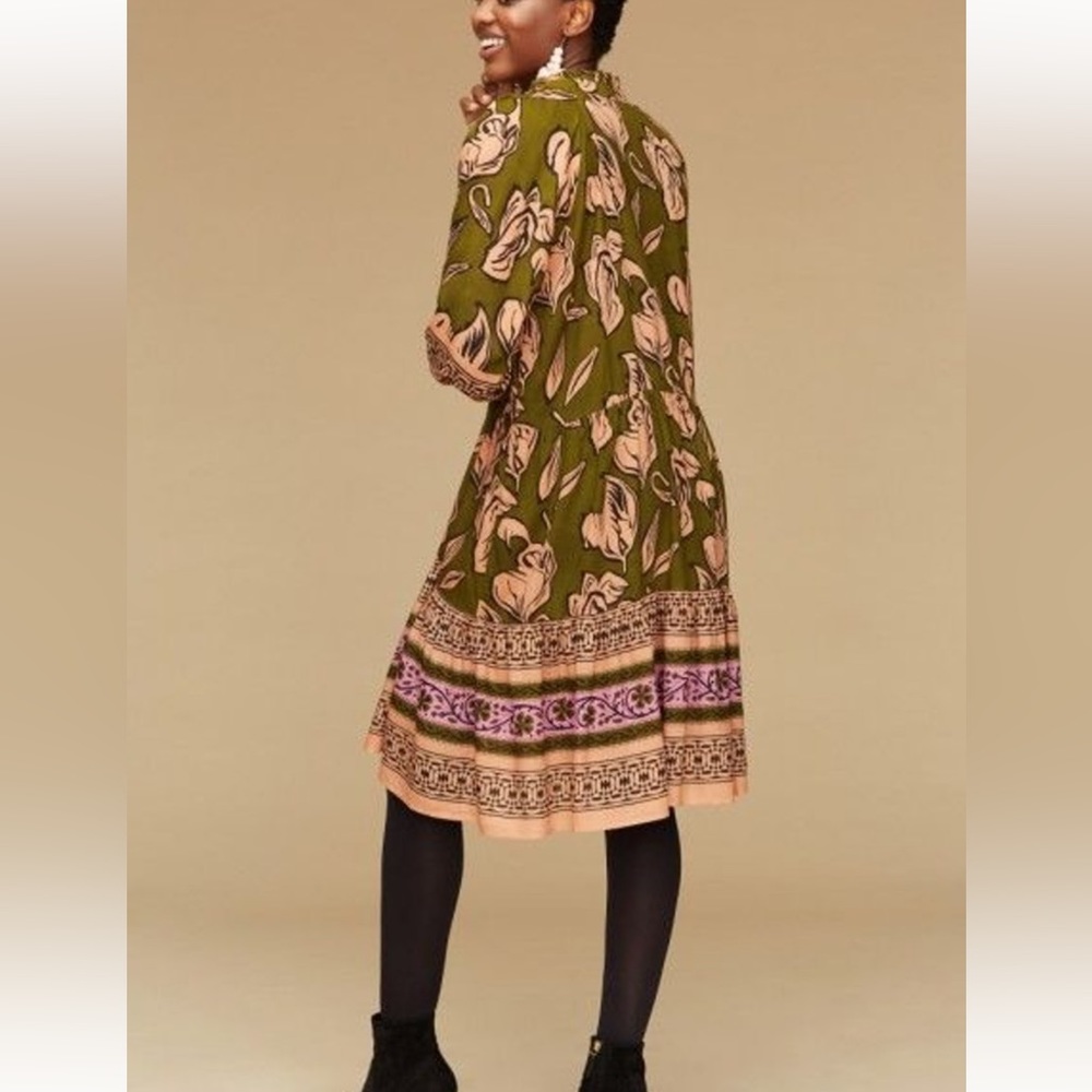 Roller Rabbit , Midi Dress, Size Large - Picture 2 of 7